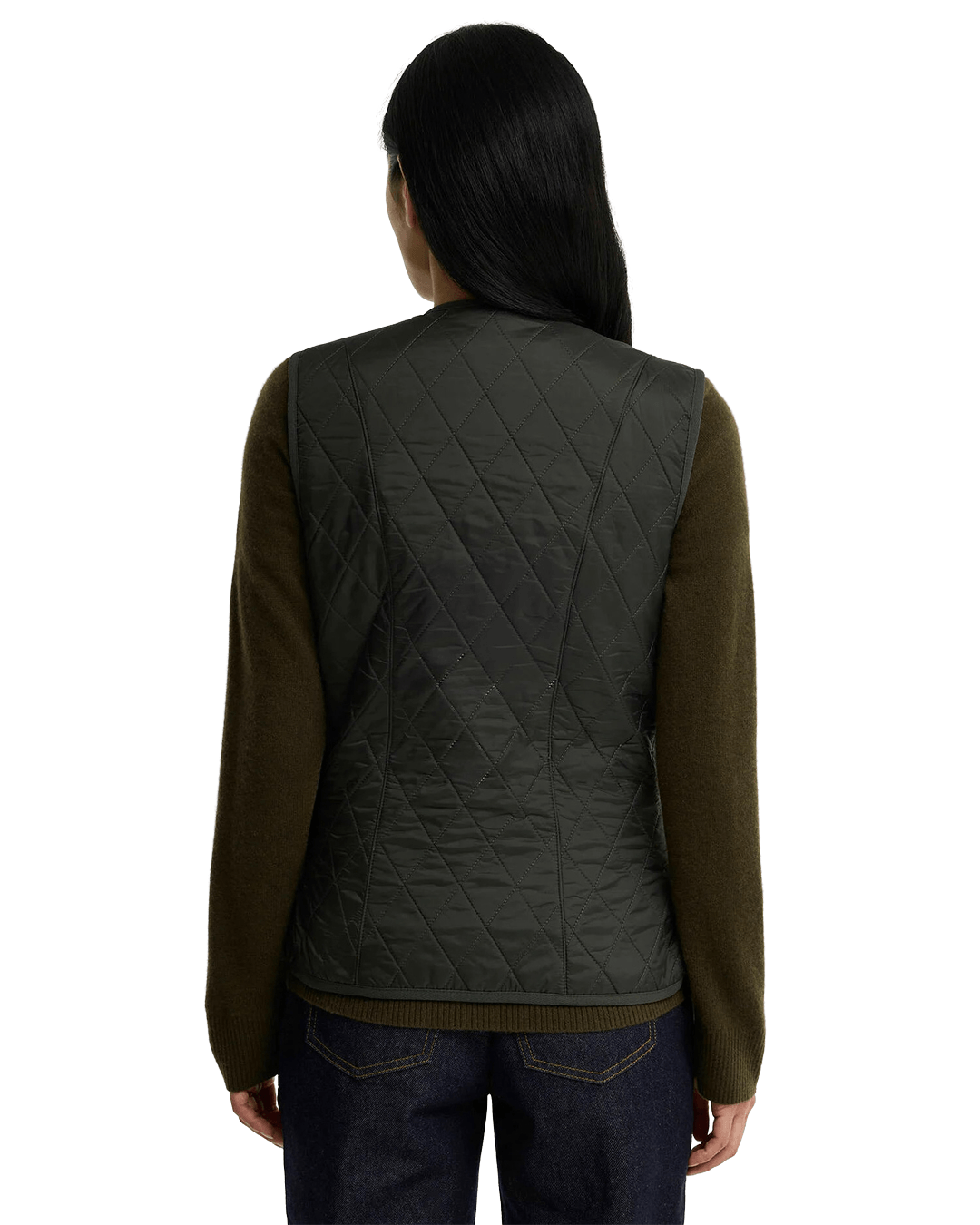 Barbour Gilets 6 Barbour Dark Olive Betty Fleece Gilet
