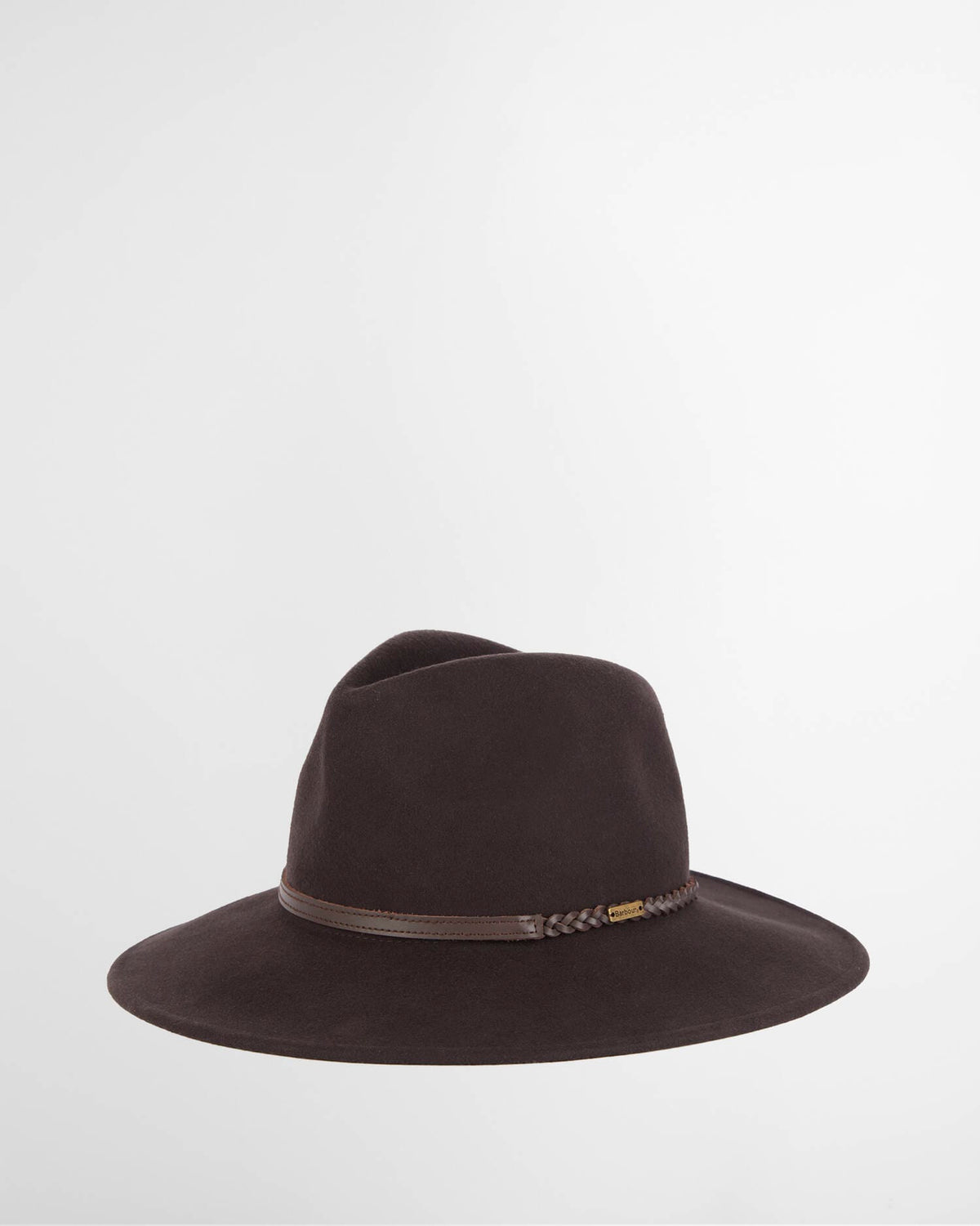 Barbour Hats Barbour Brown Barbour Tack Fedora Br31 Chocolate/Praline