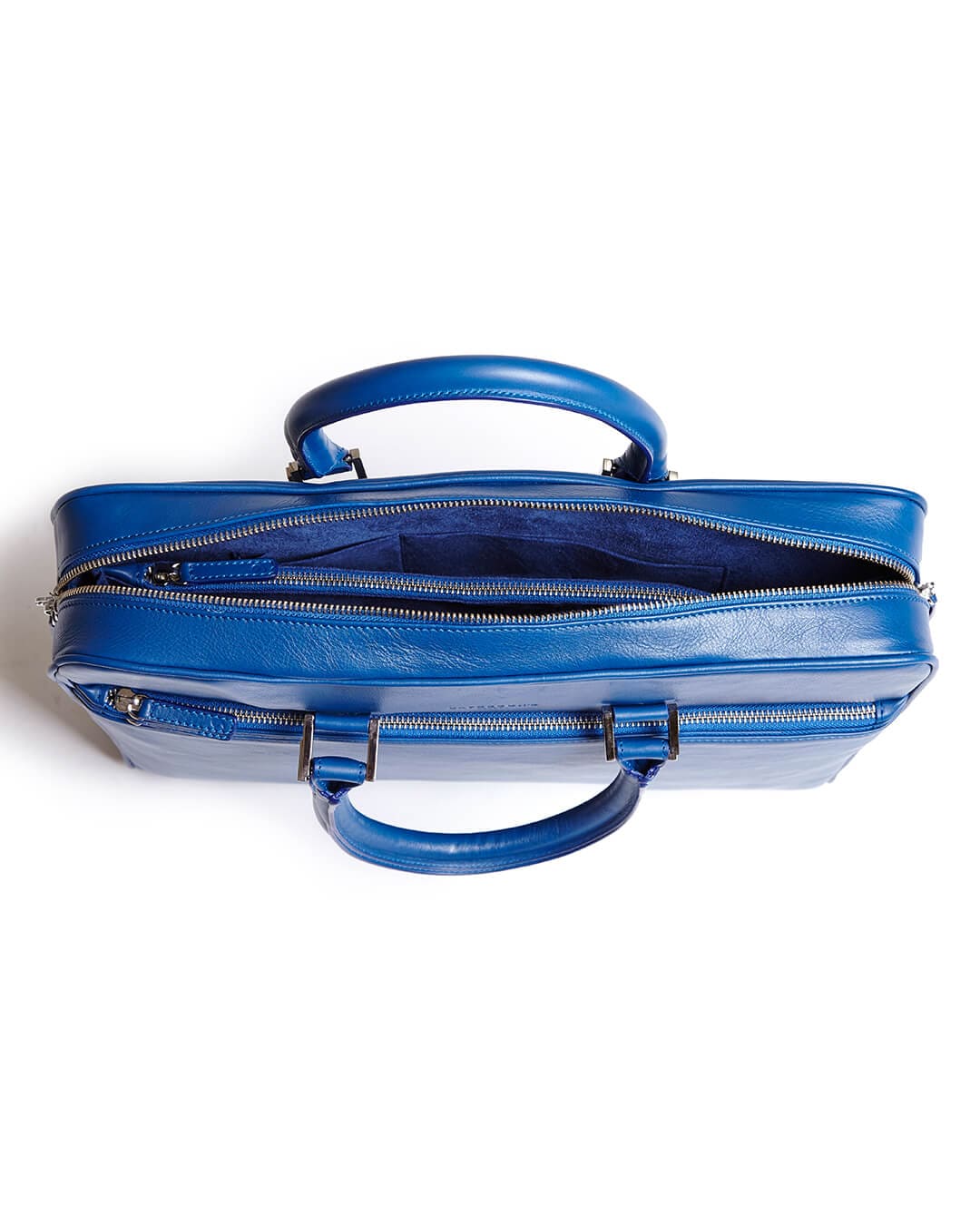 Cavesson's Bags Cavesson's Blue Calf Briefcase
