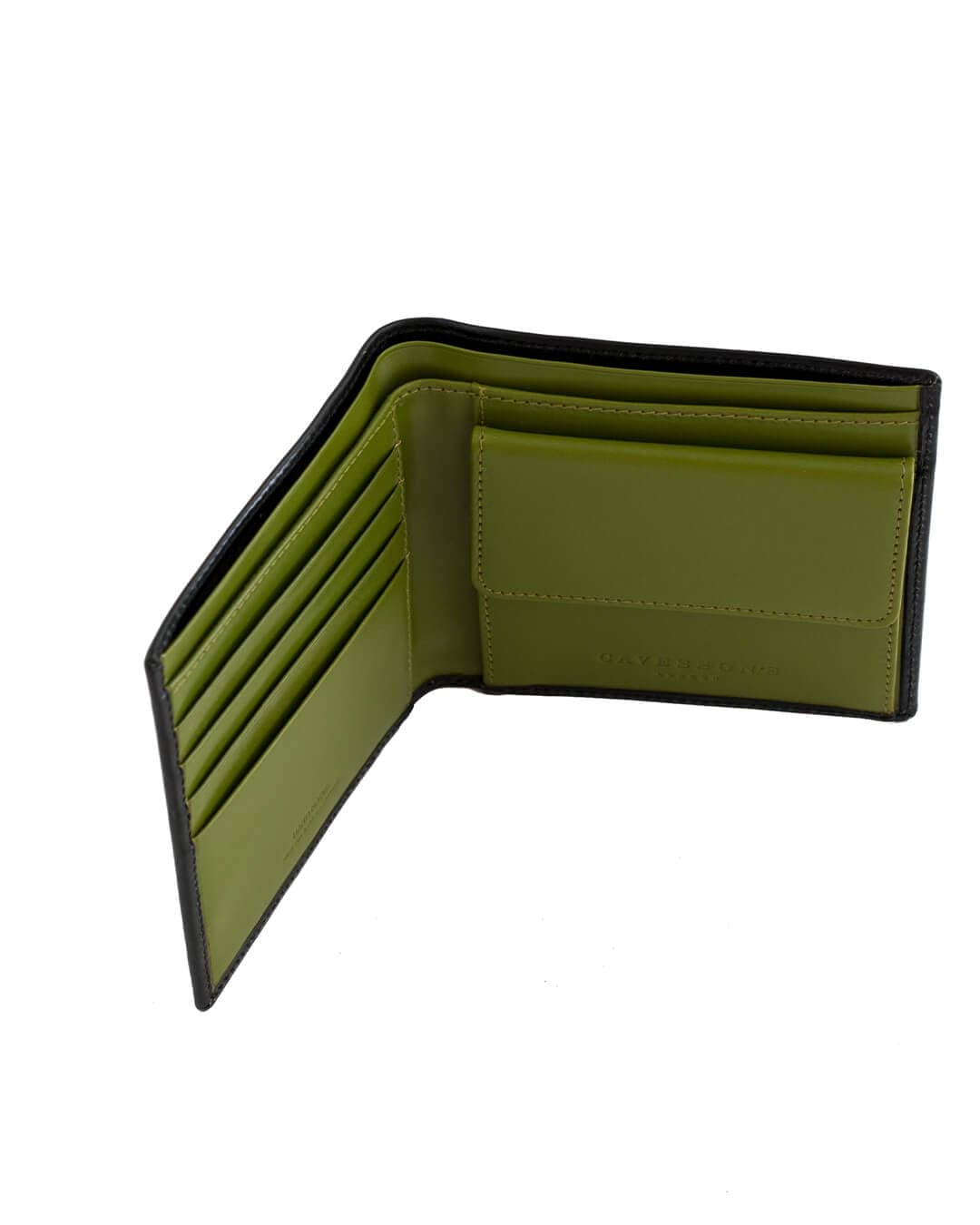 Cavesson's Wallets Cavesson's Black And Olive Coin Wallet