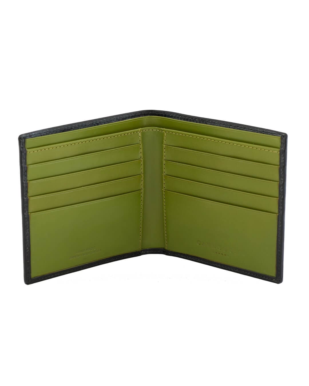 Cavesson's Wallets Cavesson's Black And Olive Note Wallet