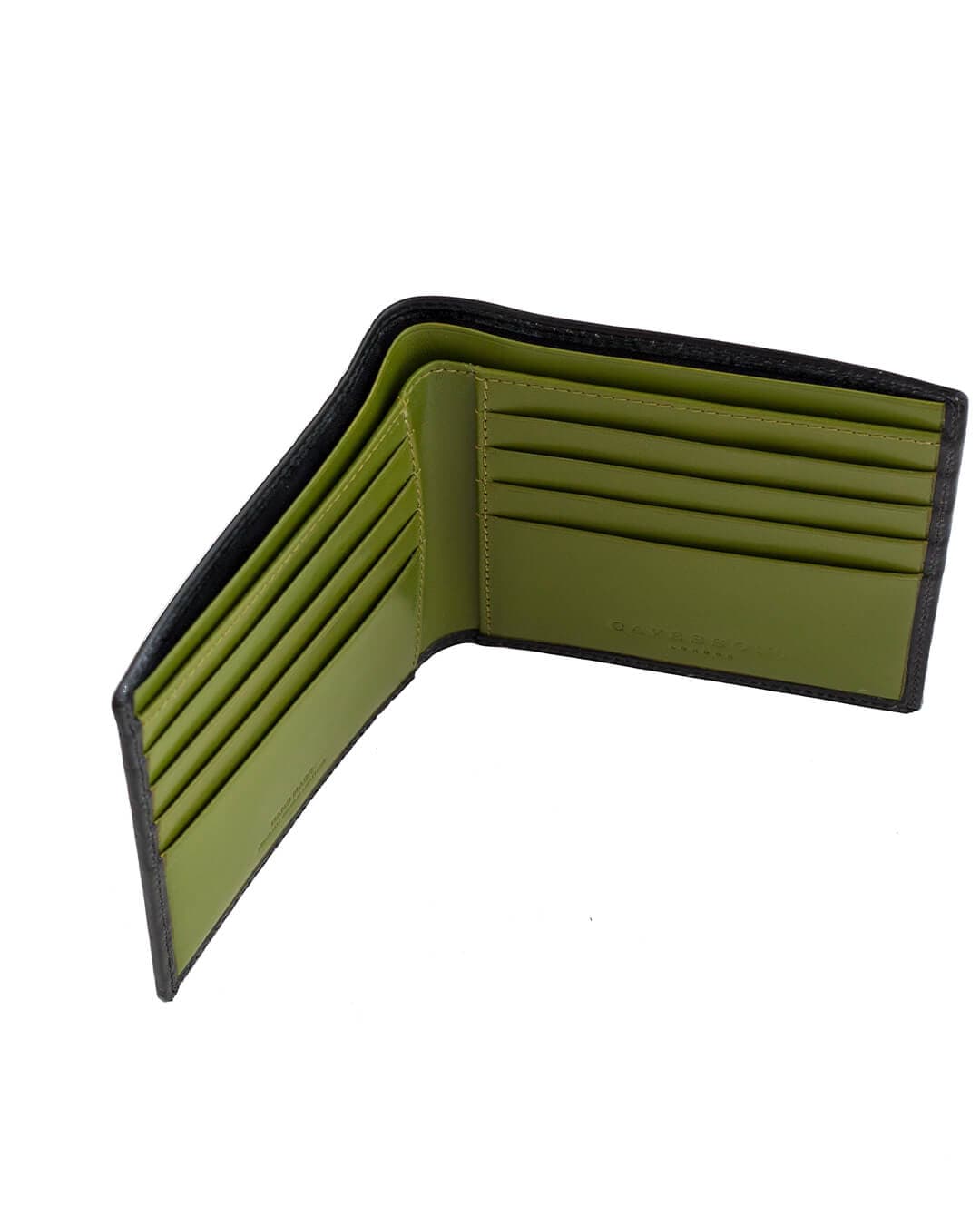 Cavesson's Wallets Cavesson's Black And Olive Note Wallet