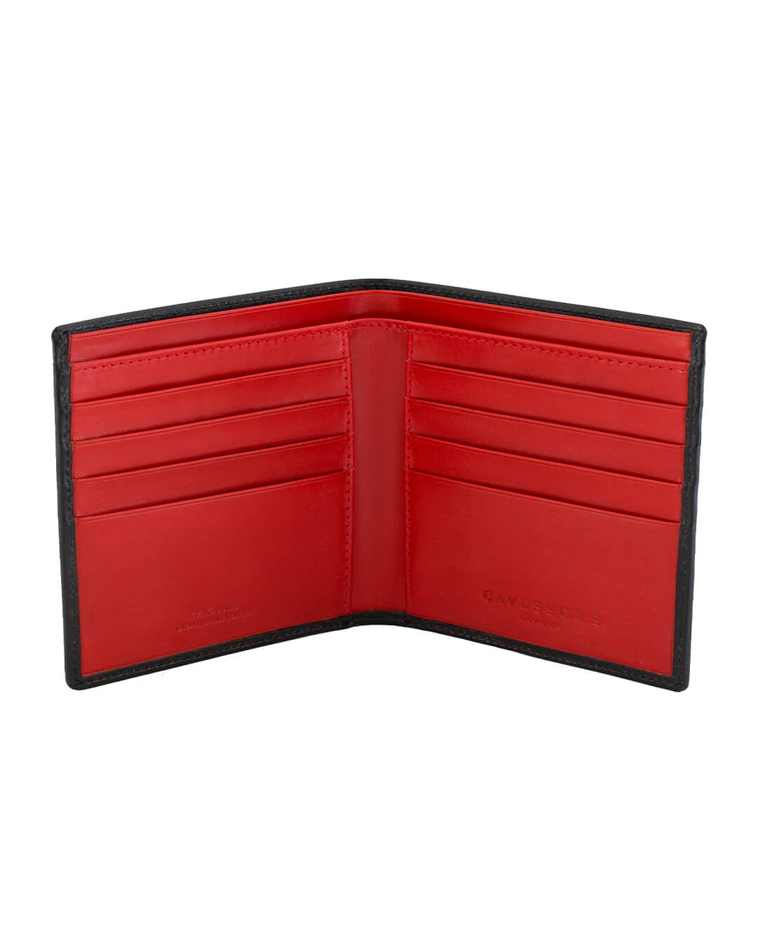 Cavesson's Wallets Cavesson's Black And Red Note Wallet