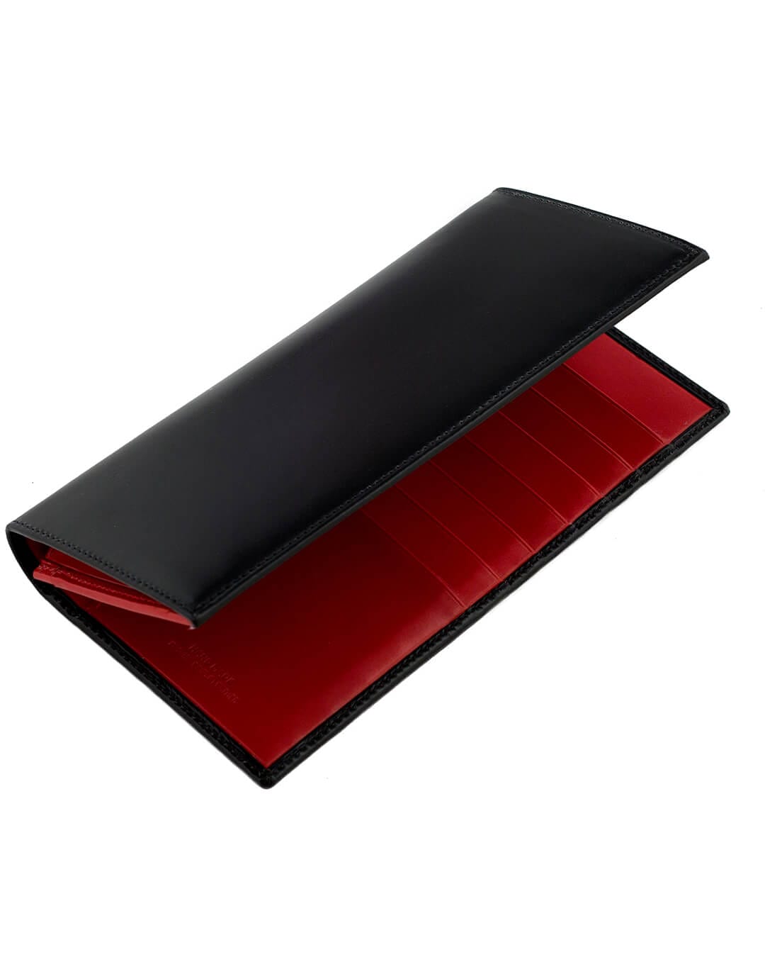 Cavesson's Wallets Cavesson's Black And Red Slim Wallet
