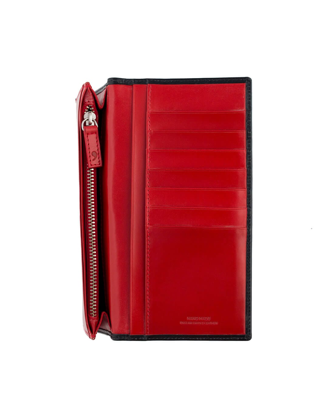 Cavesson's Wallets Cavesson's Black And Red Slim Wallet
