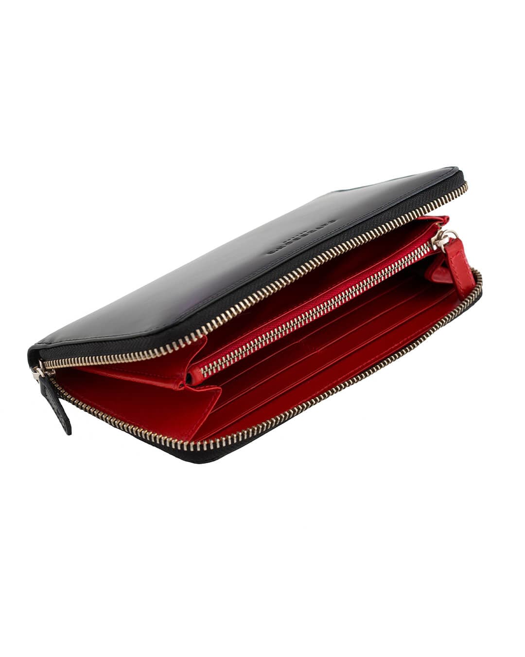 Cavesson's Wallets Cavesson's Black And Red Zip Wallet