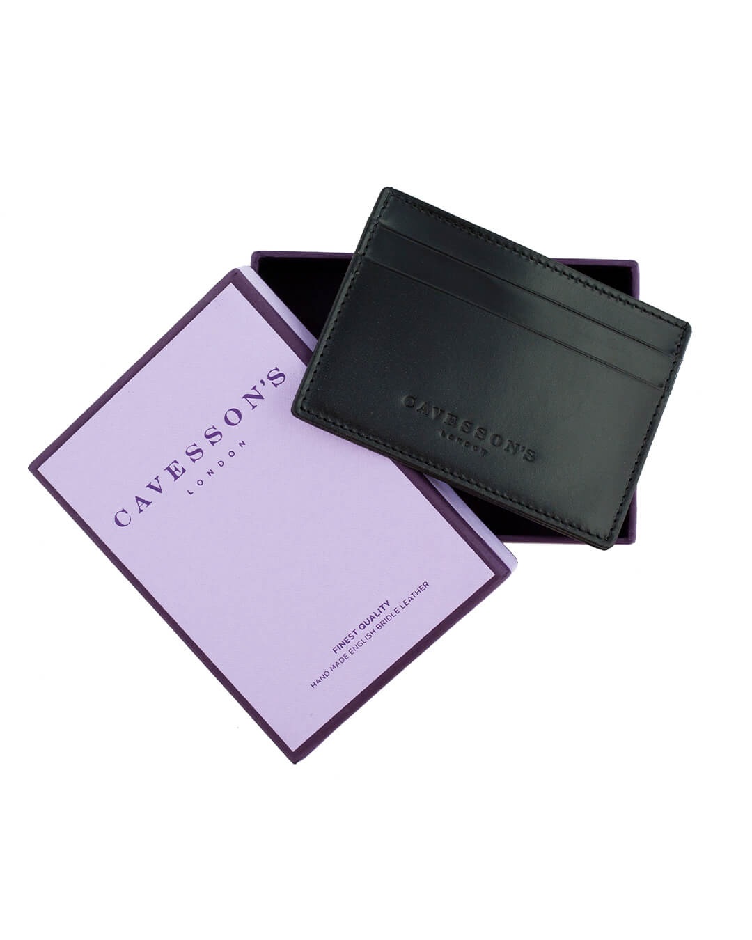 Cavesson's Wallets Cavesson's Black Card Case