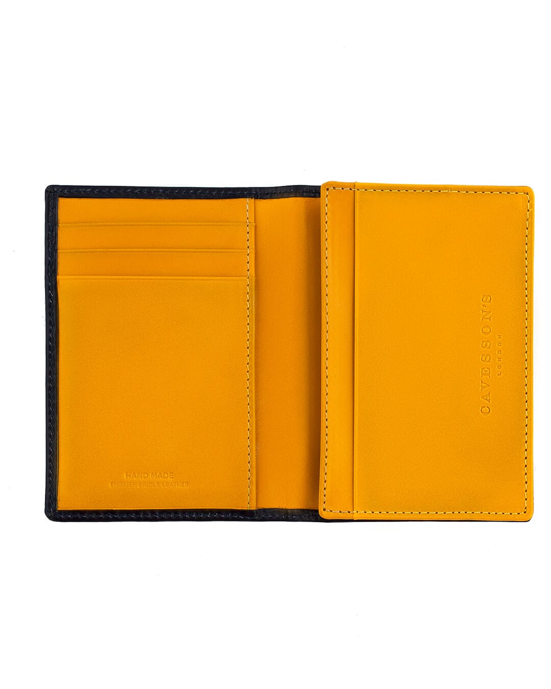 Cavesson's Wallets Cavesson's Blue And Yellow Card Wallet
