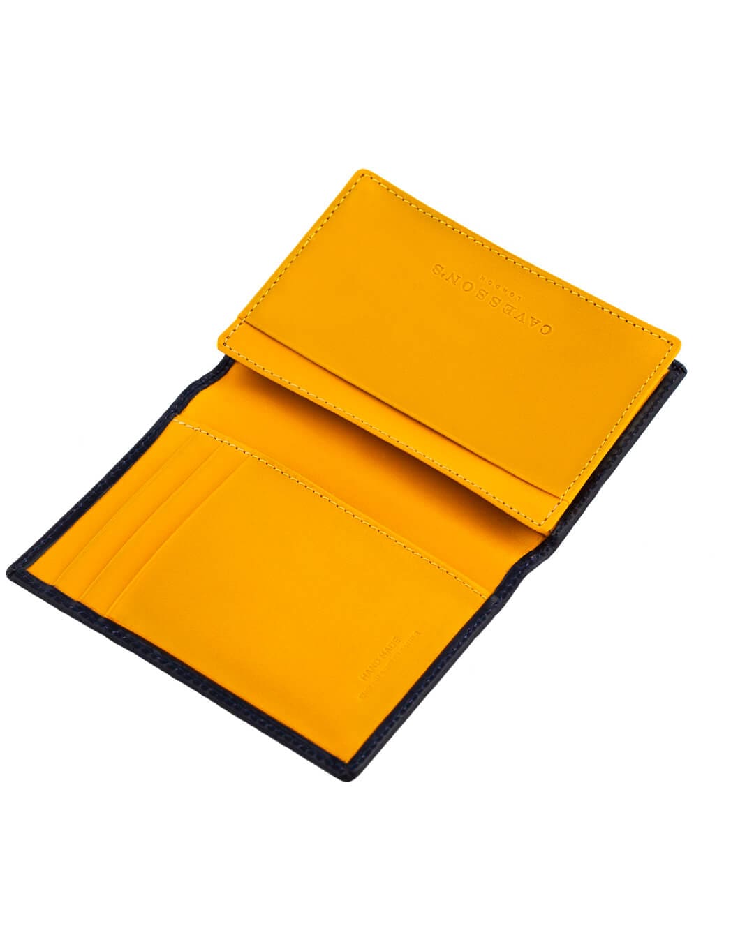 Cavesson's Wallets Cavesson's Blue And Yellow Card Wallet