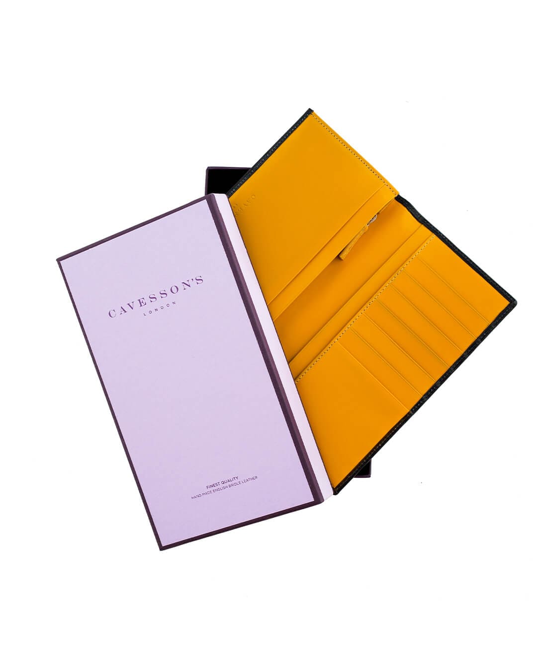 Cavesson's Wallets Cavesson's Blue And Yellow Slim Wallet