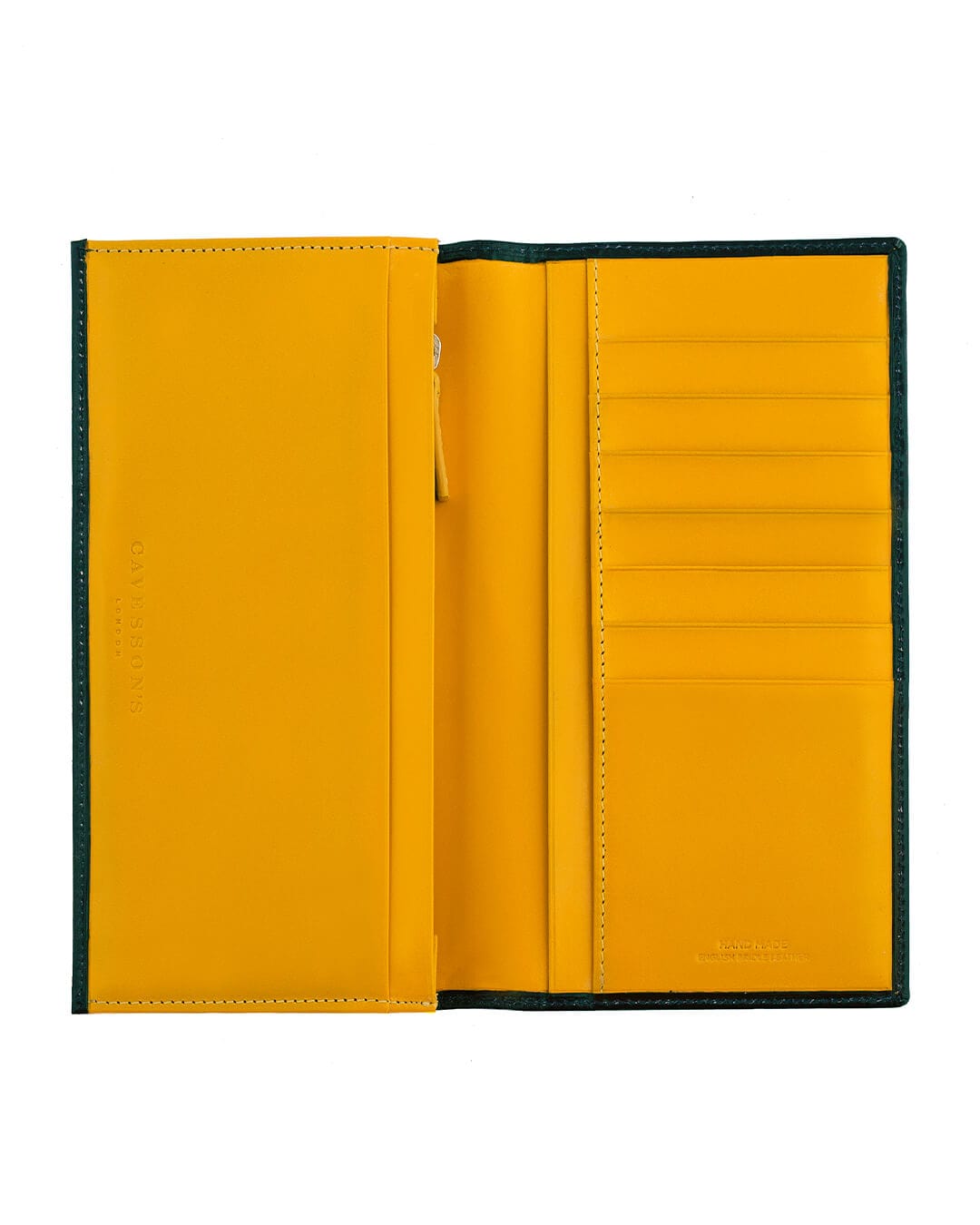 Cavesson's Wallets Cavesson's Blue And Yellow Slim Wallet