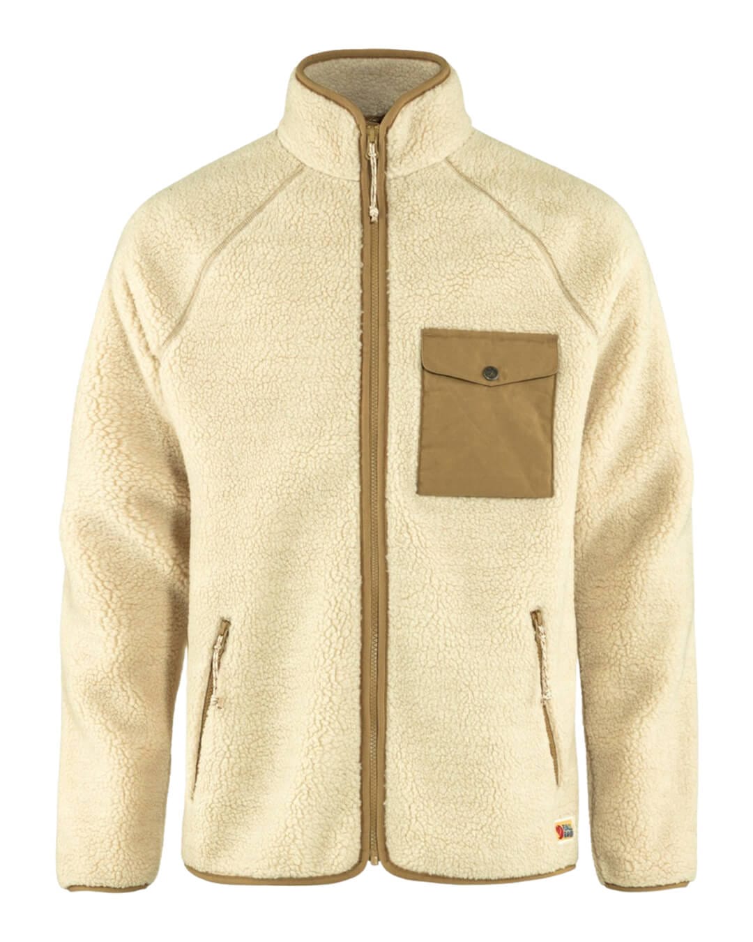 Fjallraven Jumpers Fjallraven White Vardag Pile Fleece M Jumper