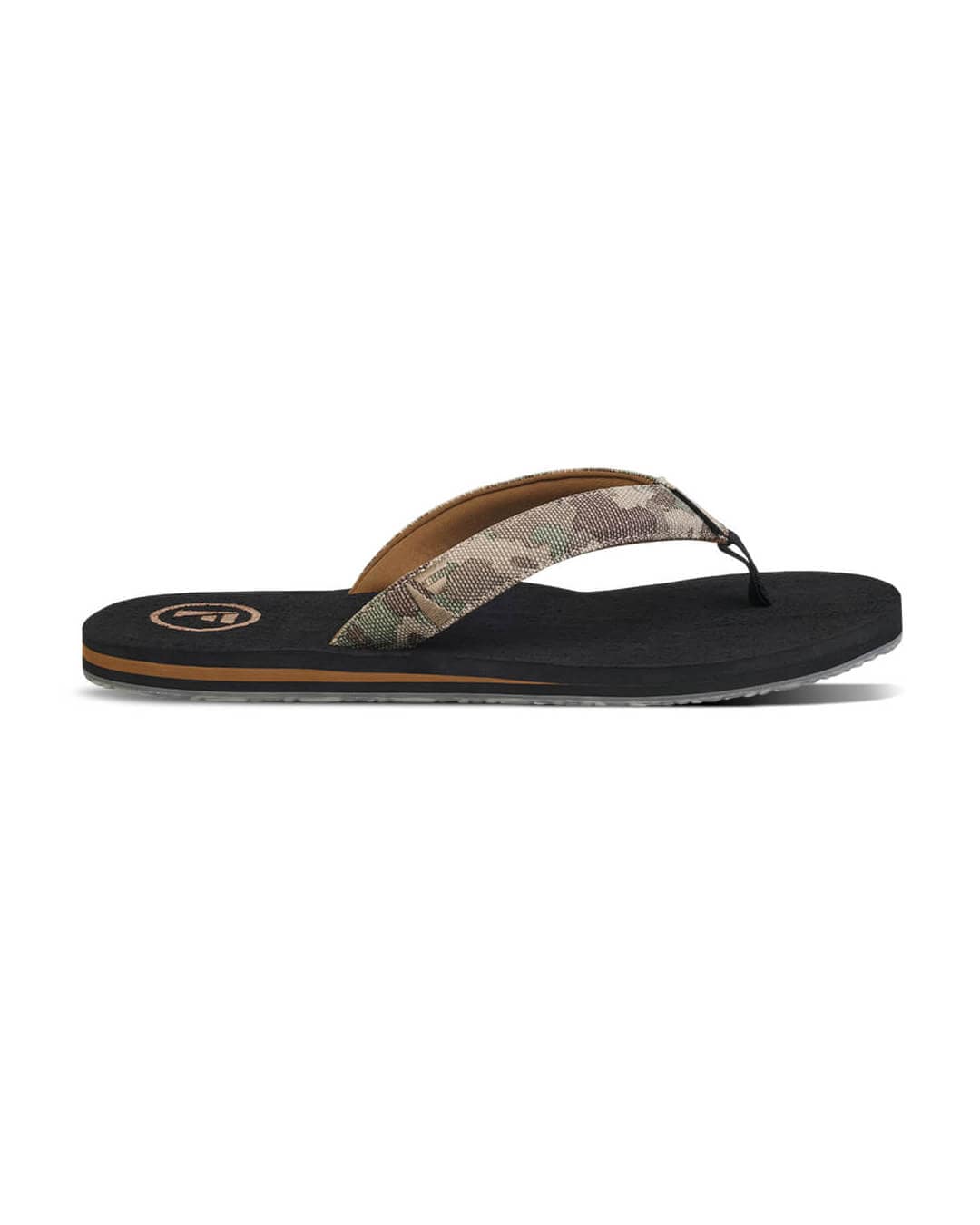 Foamlife Shoes Foamlife Black Pampa Artist Series Flip Flops