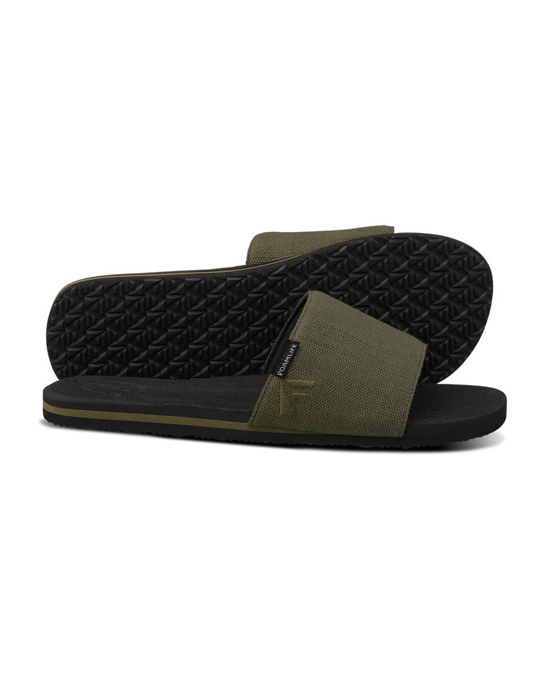Foamlife Shoes Foamlife Sully Slide Black Sliders