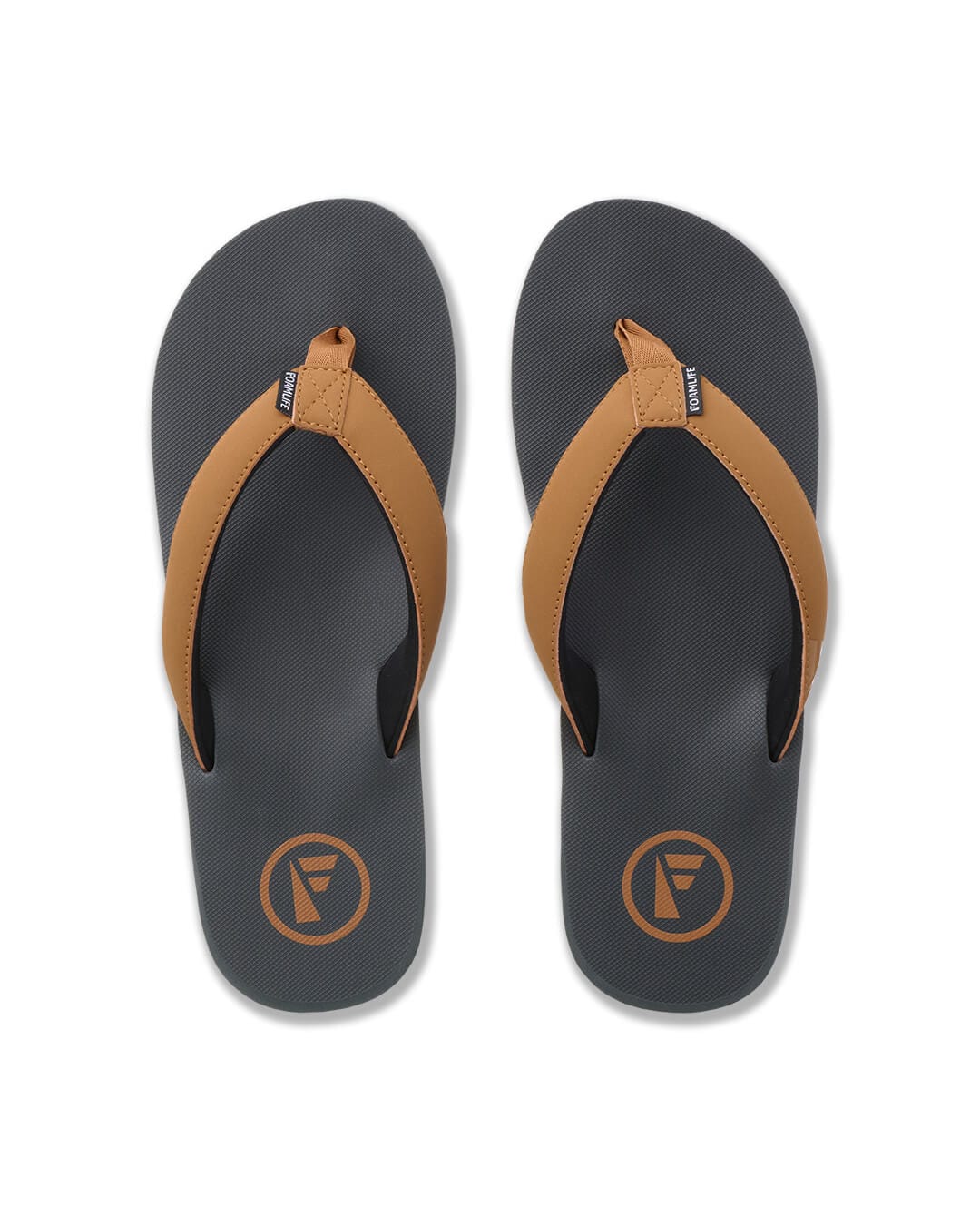 Foamlife Shoes Foamlife Traa Grey Flip Flops