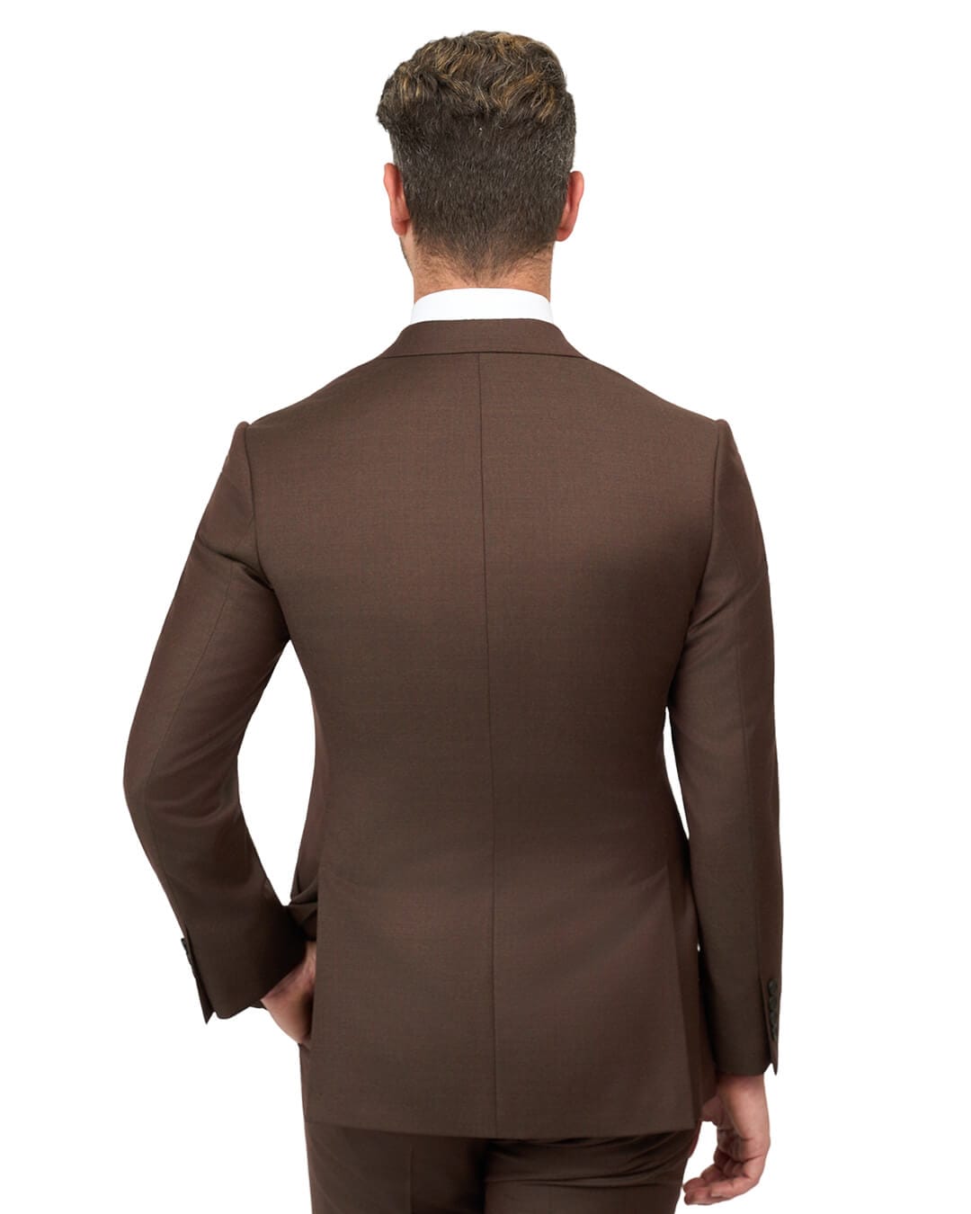 Gagliardi Suits Gagliardi Brown Twill Super 110s Suit
