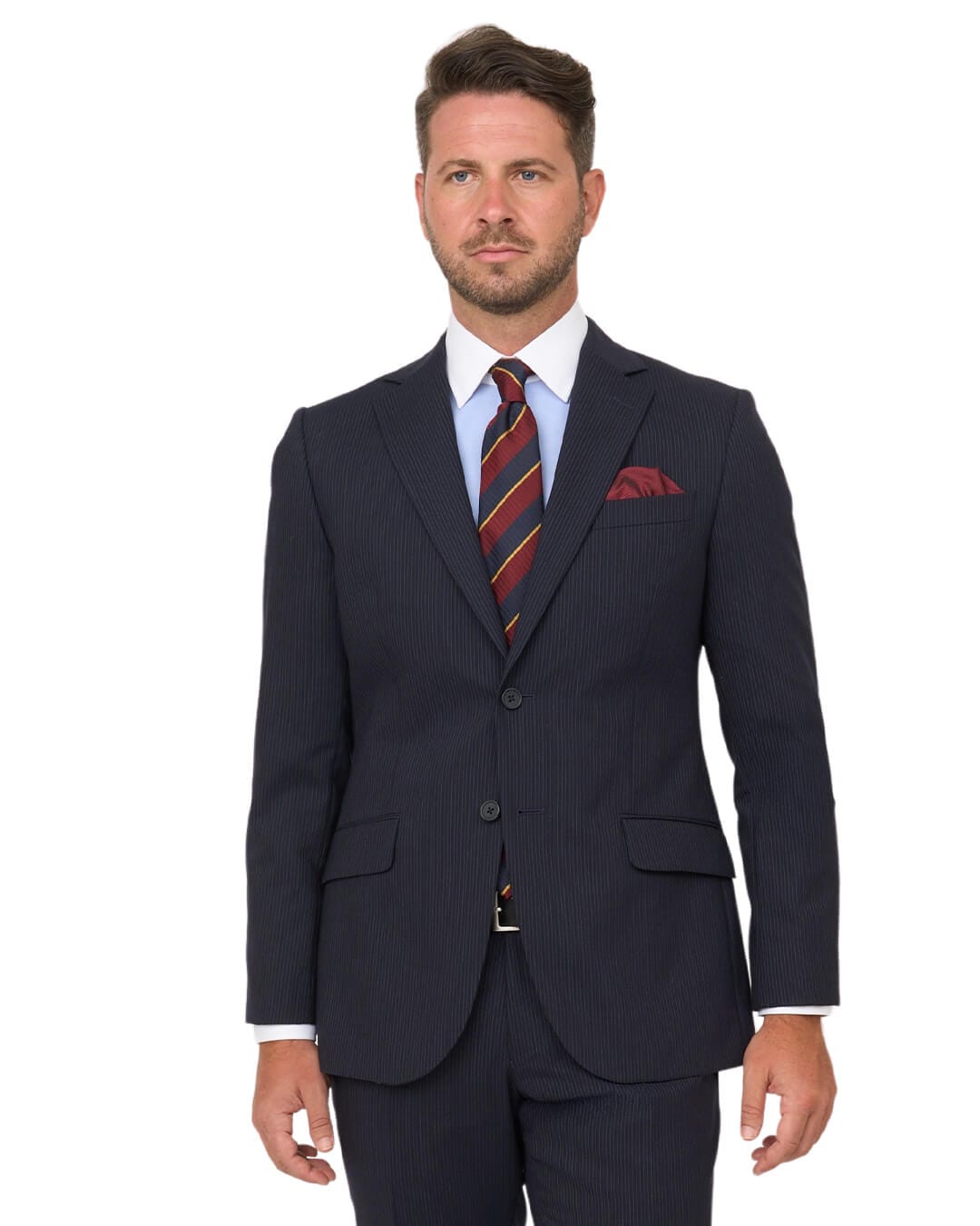 Gagliardi Suits Gagliardi Navy Fine Stripe Suit