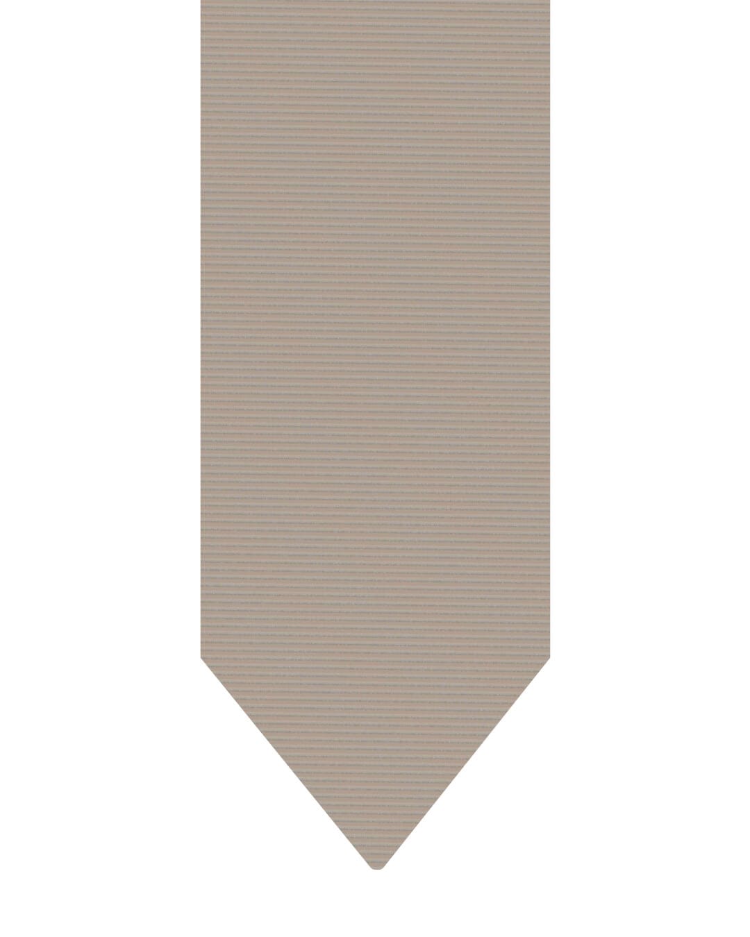 Gagliardi Ties ONE Gagliardi Beige Italian Wool Twill Tie