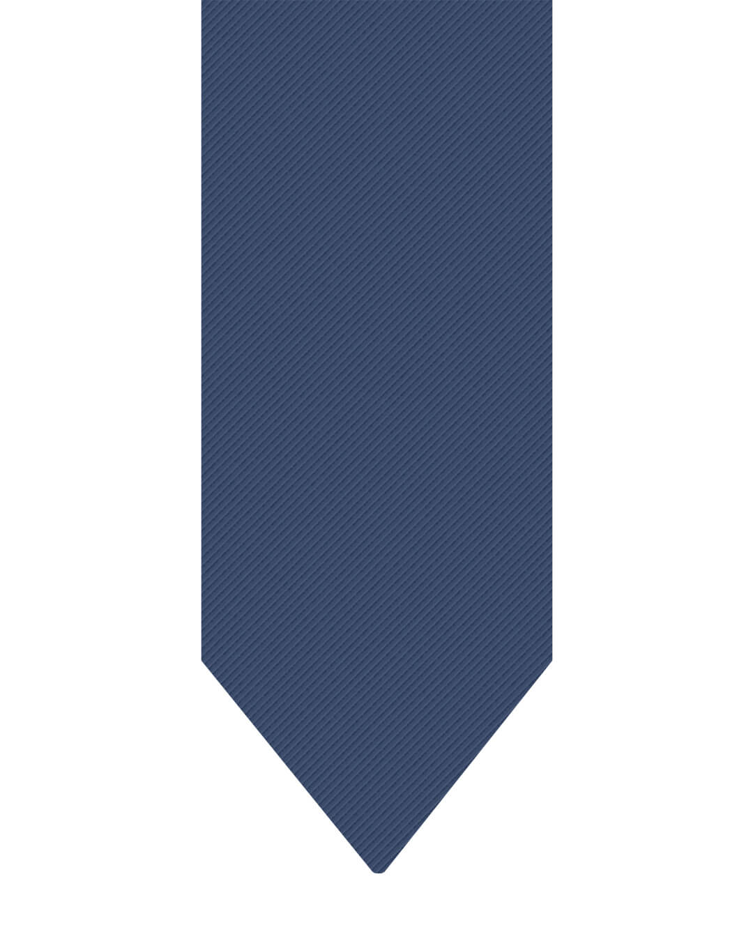 Gagliardi Ties ONE Gagliardi Blue Ottoman Italian Wool Silk Tie
