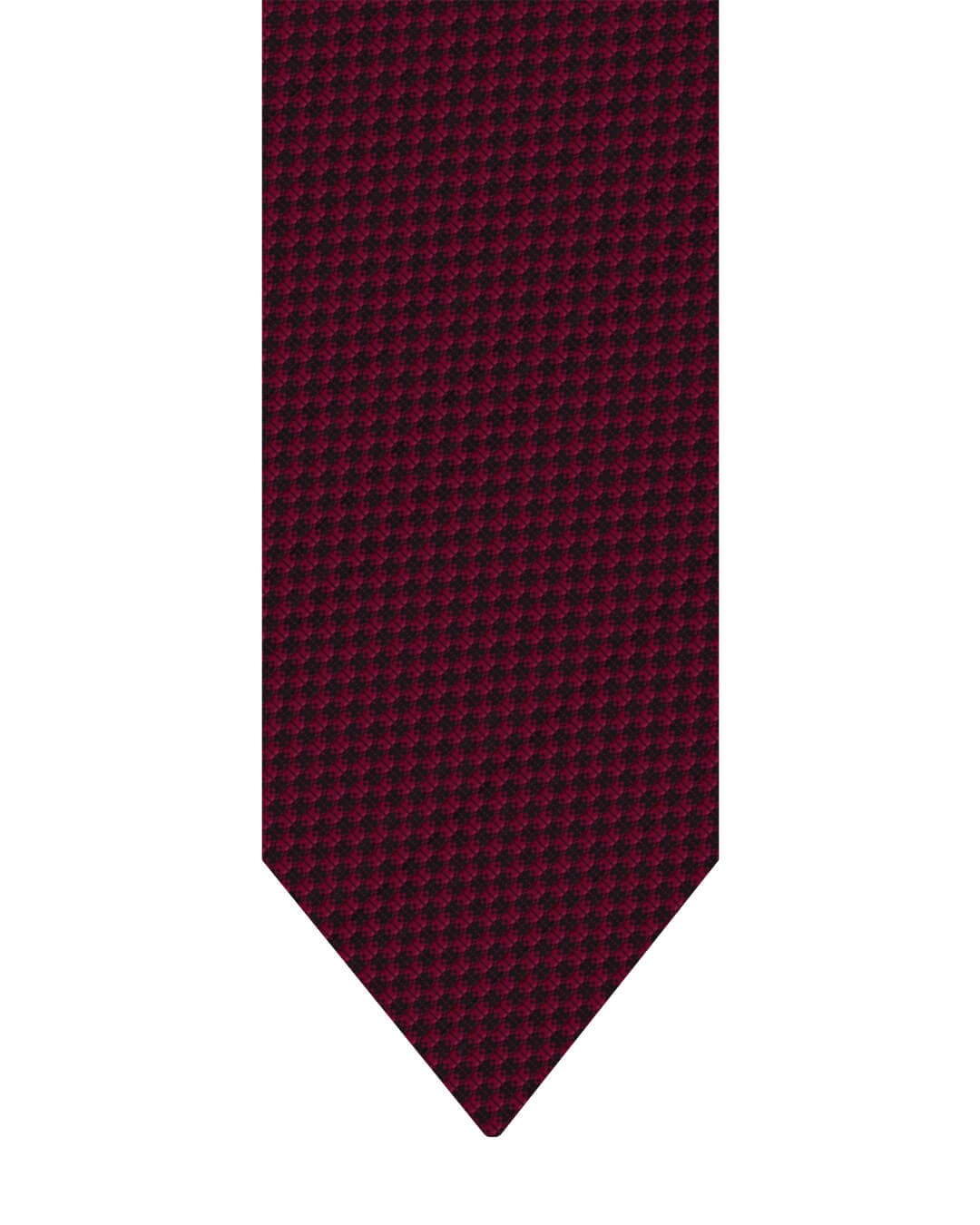Gagliardi Ties ONE Gagliardi Burgundy Basketweave Italian Wool Tie