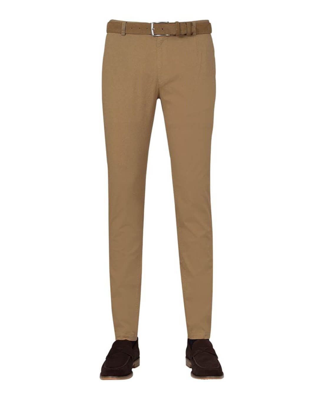 Gagliardi Trousers Gagliardi Camel Extra Slim Trousers