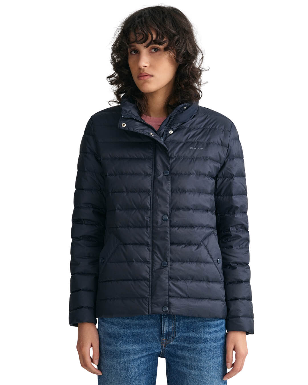 Gant Outerwear Gant Evening Blue Light Down Classic Jacket