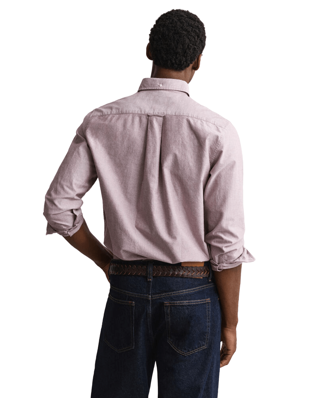 Gant Shirts Gant Burgundy Gant Reg Classic Oxford Shirt G676 Deep Grape Wine