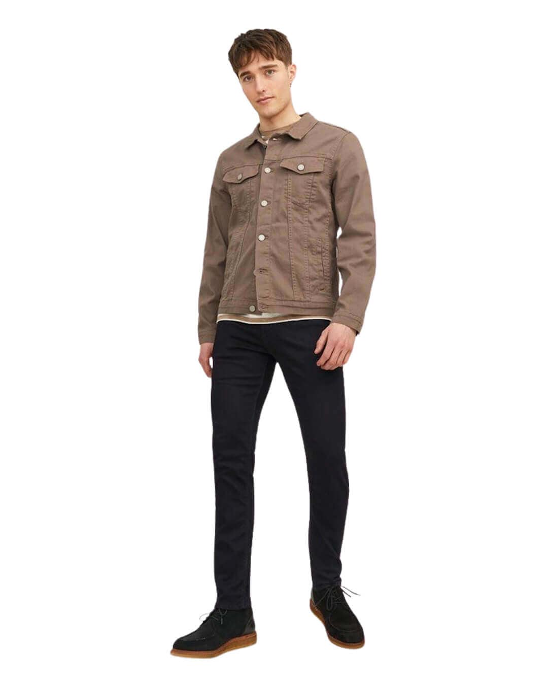 Jack & Jones Jeans JEANS MALE WOV CO88/COC10/EA2 BLACK DENIM NewAW24
