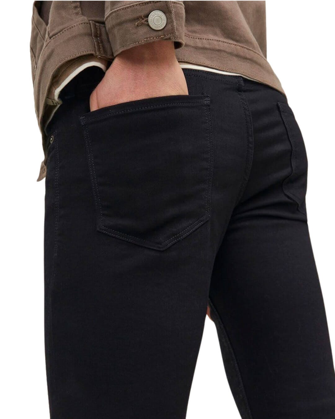 Jack & Jones Jeans JEANS MALE WOV CO88/COC10/EA2 BLACK DENIM NewAW24