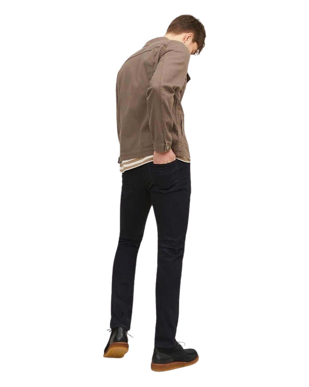 Jack & Jones Jeans JEANS MALE WOV CO88/COC10/EA2 BLACK DENIM NewAW24