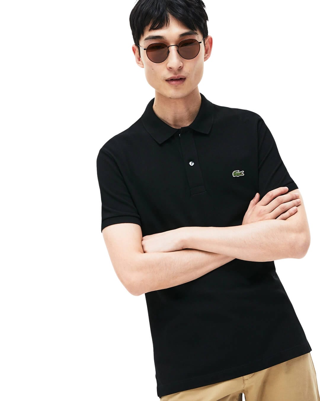 Lacoste Polo Shirts Lacoste Black Polo Shirt