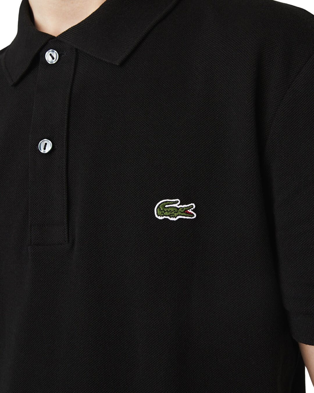 Lacoste Polo Shirts Lacoste Black Polo Shirt