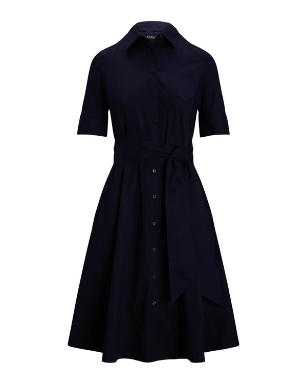 Lauren By Ralph Lauren Navy Ss Casual Dress - Bortex Fine Tailoring