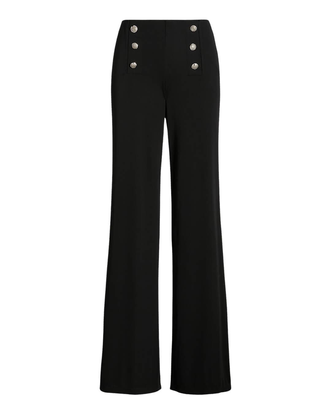 Lauren by Ralph Lauren Trousers Lauren By Ralph Lauren Black Corydon Straight Trousers