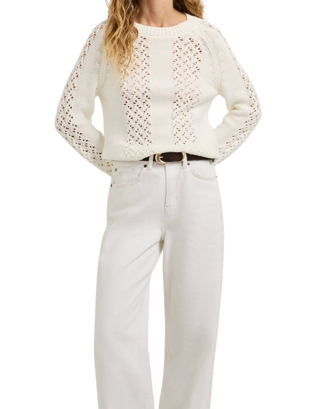 Pepe Jeans Jumpers Pepe Jeans Aveline Mousse White P808