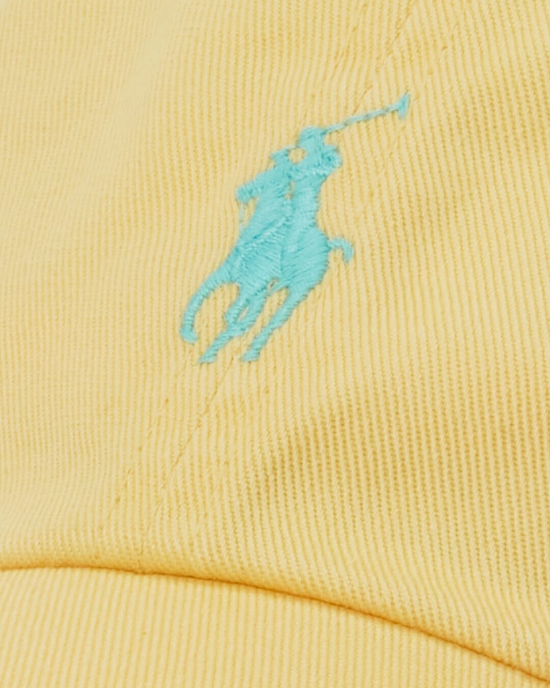 Polo Ralph Lauren Caps ONE Polo Ralph Lauren Cotton Chino Ball Yellow Cap