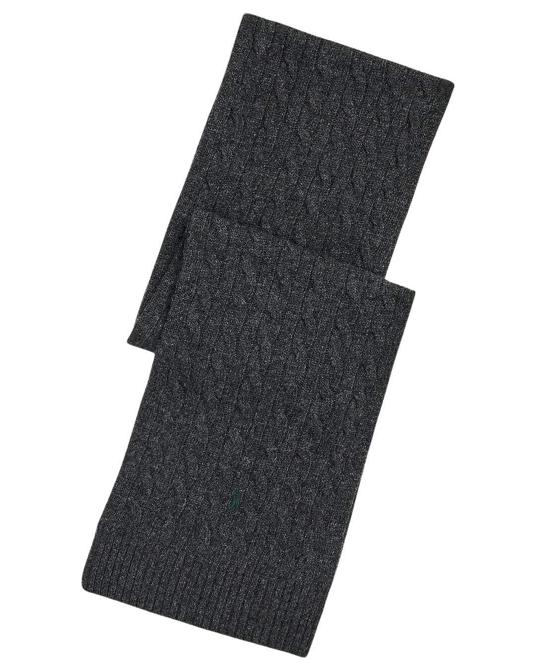 Polo Ralph Lauren Scarves ONE CLSSC CBL SC SCARF OBLONG GREY 449959345006 AW24