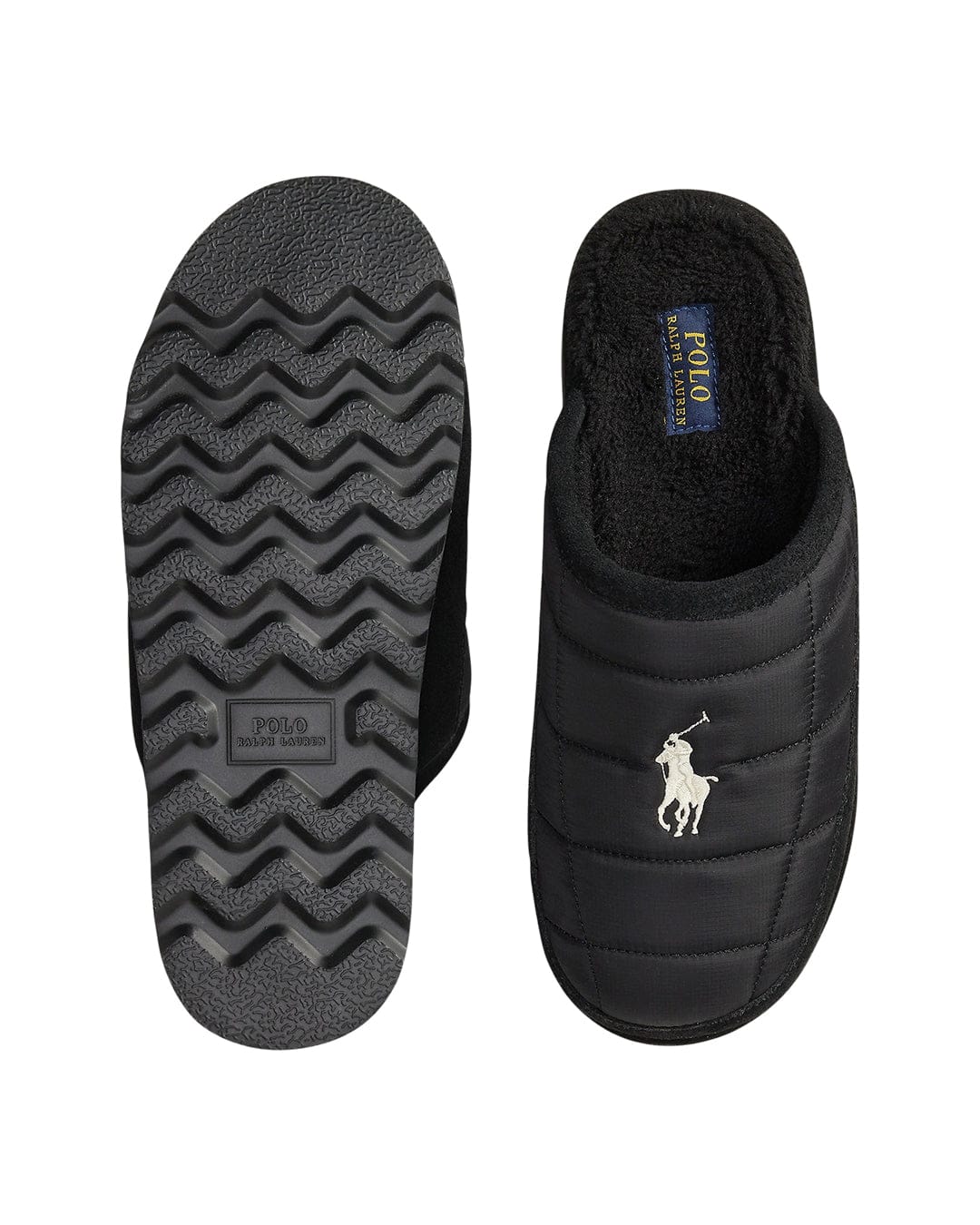 Polo Ralph Lauren Shoes READE SCUFF SLIPPER BLACK