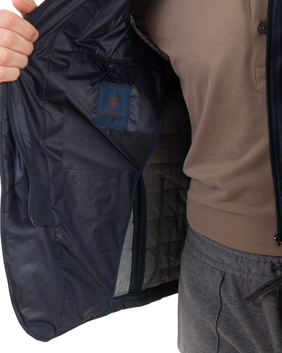 Gagliardi Jackets Gagliardi Navy Technical Pettorina Jacket
