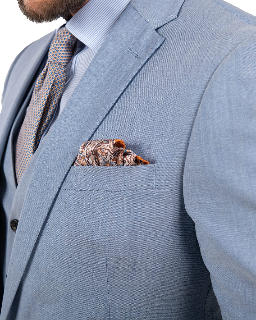 Gagliardi M&M Jackets Gagliardi Reda Blue Suit Jacket
