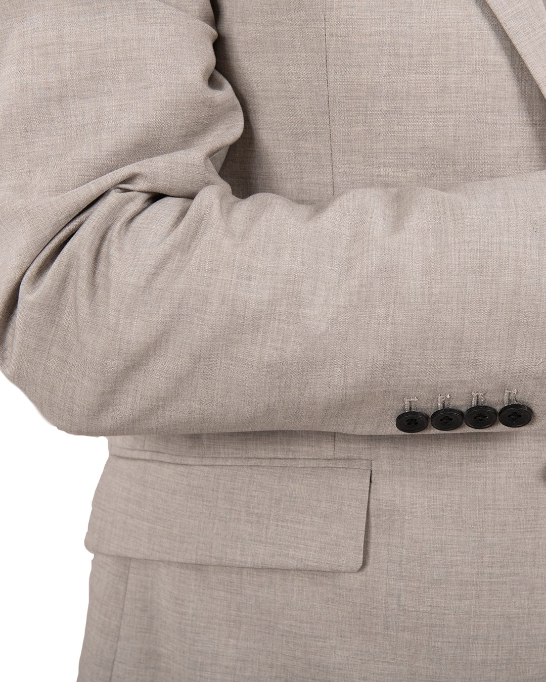 Gagliardi M&M Jackets Jacket Mixer Reda Wool Chambray Beige5