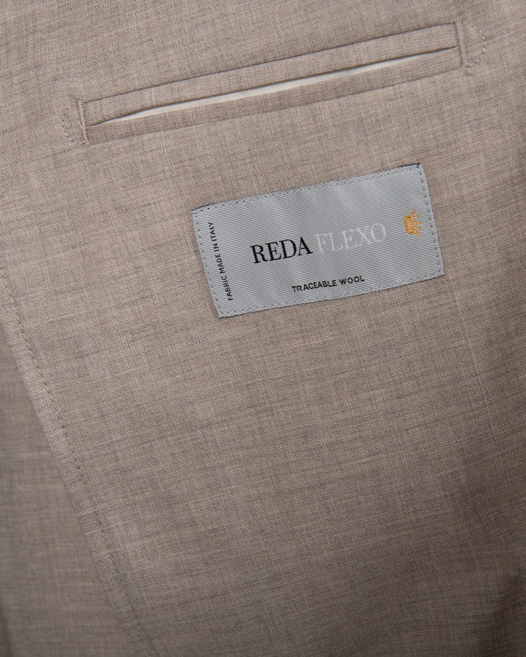 Gagliardi M&M Jackets Jacket Mixer Reda Wool Chambray Beige5