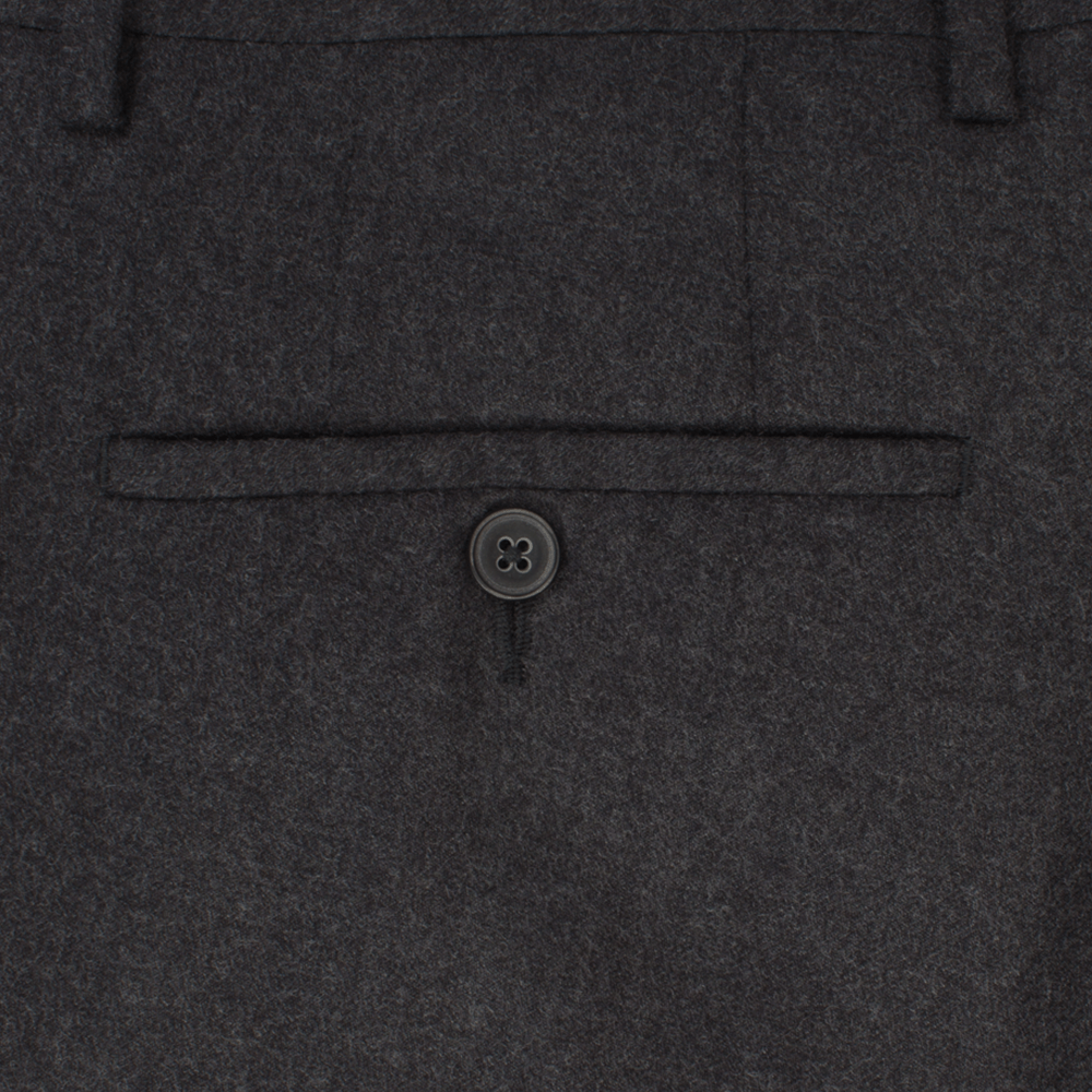 Gagliardi Trousers Charcoal Flannel Trousers