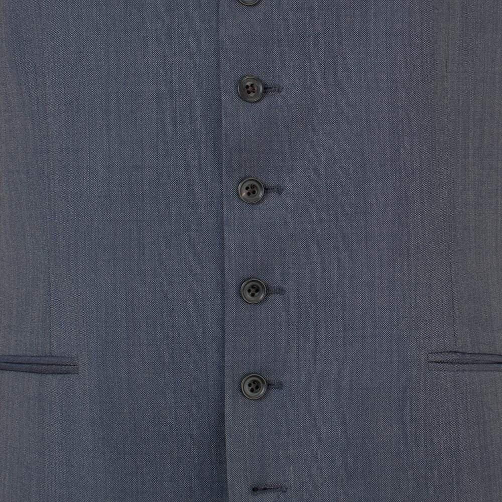 Gagliardi Waistcoat Lanificio F.lli Cerruti Indigo Pinpoint Waistcoat