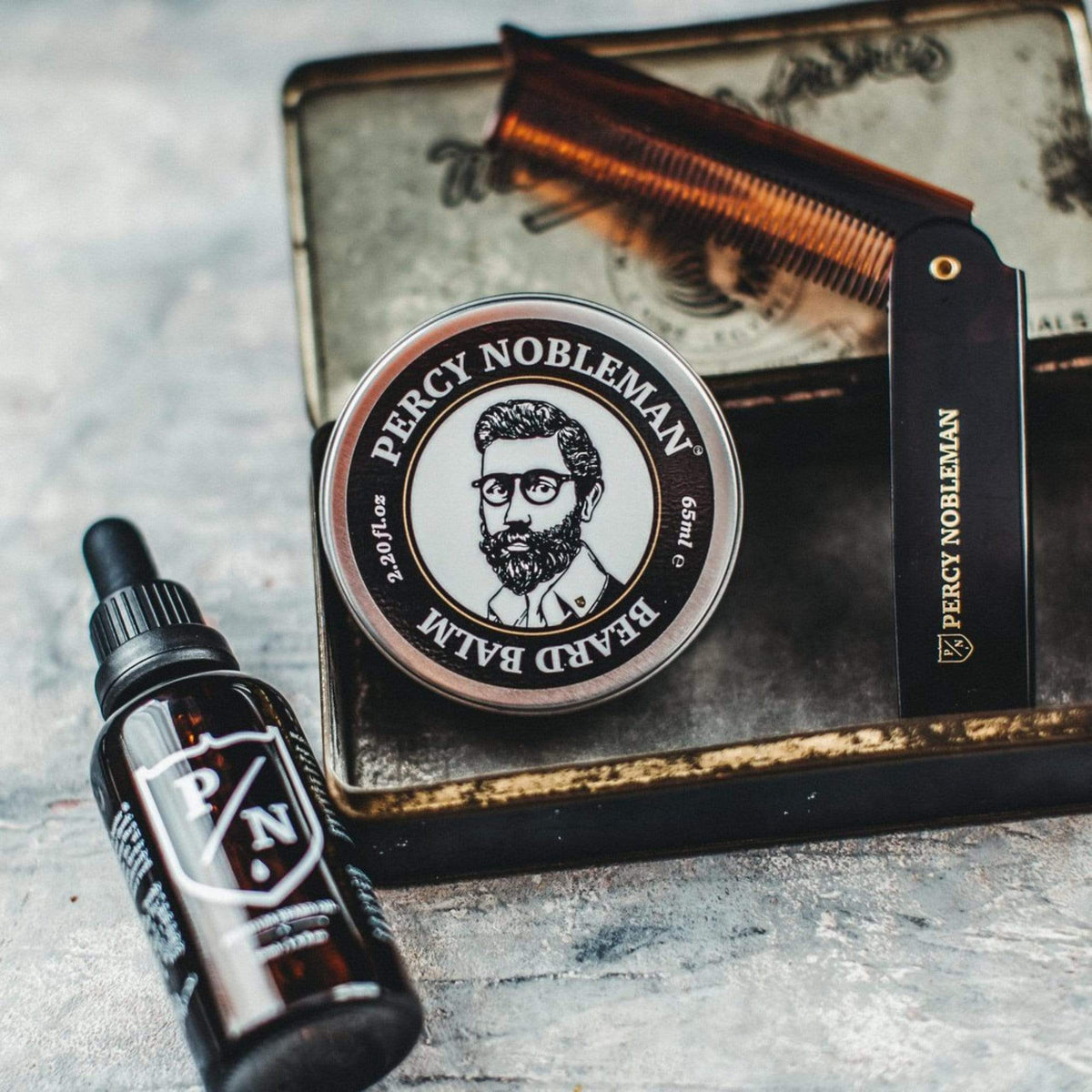 Percy Nobleman Perfume One Size Premium Beard Care Kit
