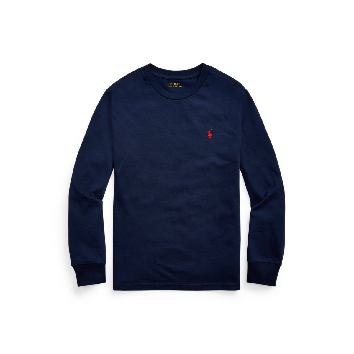 Polo Ralph Lauren T-Shirts Boys Polo Ralph Lauren Navy Long Sleeved T-Shirt