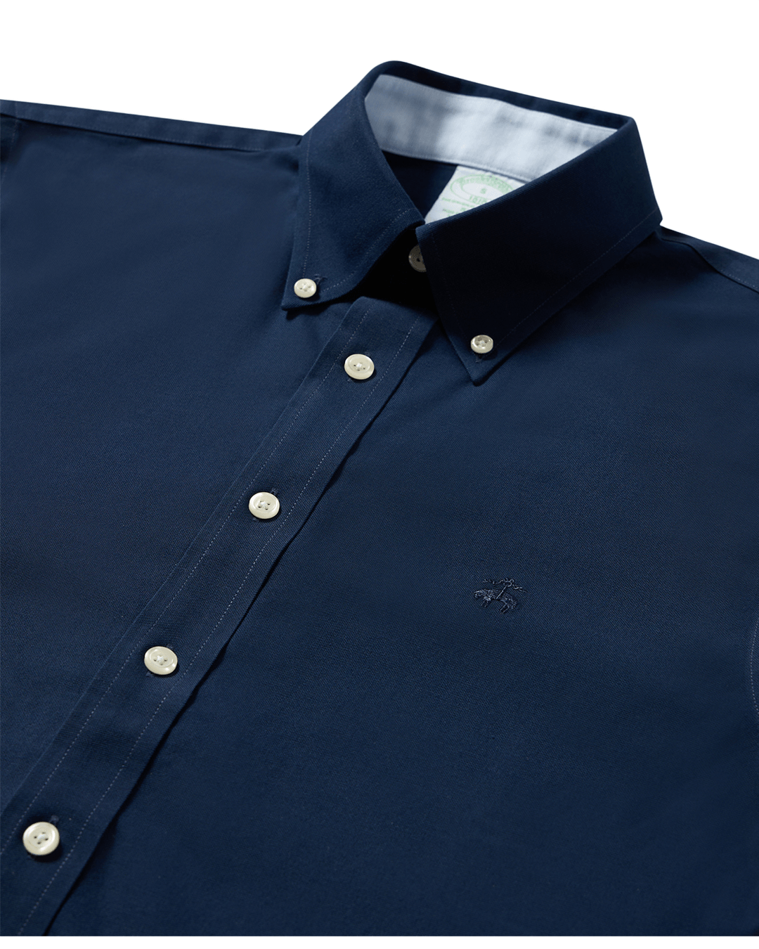 Brooks Brothers Navy Non-Iron Stretch Oxford Shirt