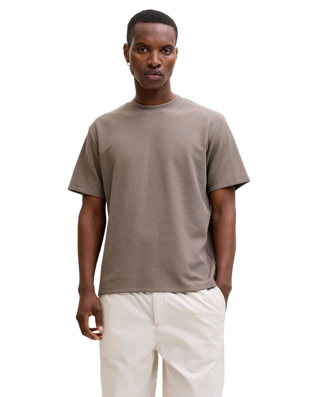 Jack & Jones Jjedover Tee Ss Crew Neck Noos Falcon
