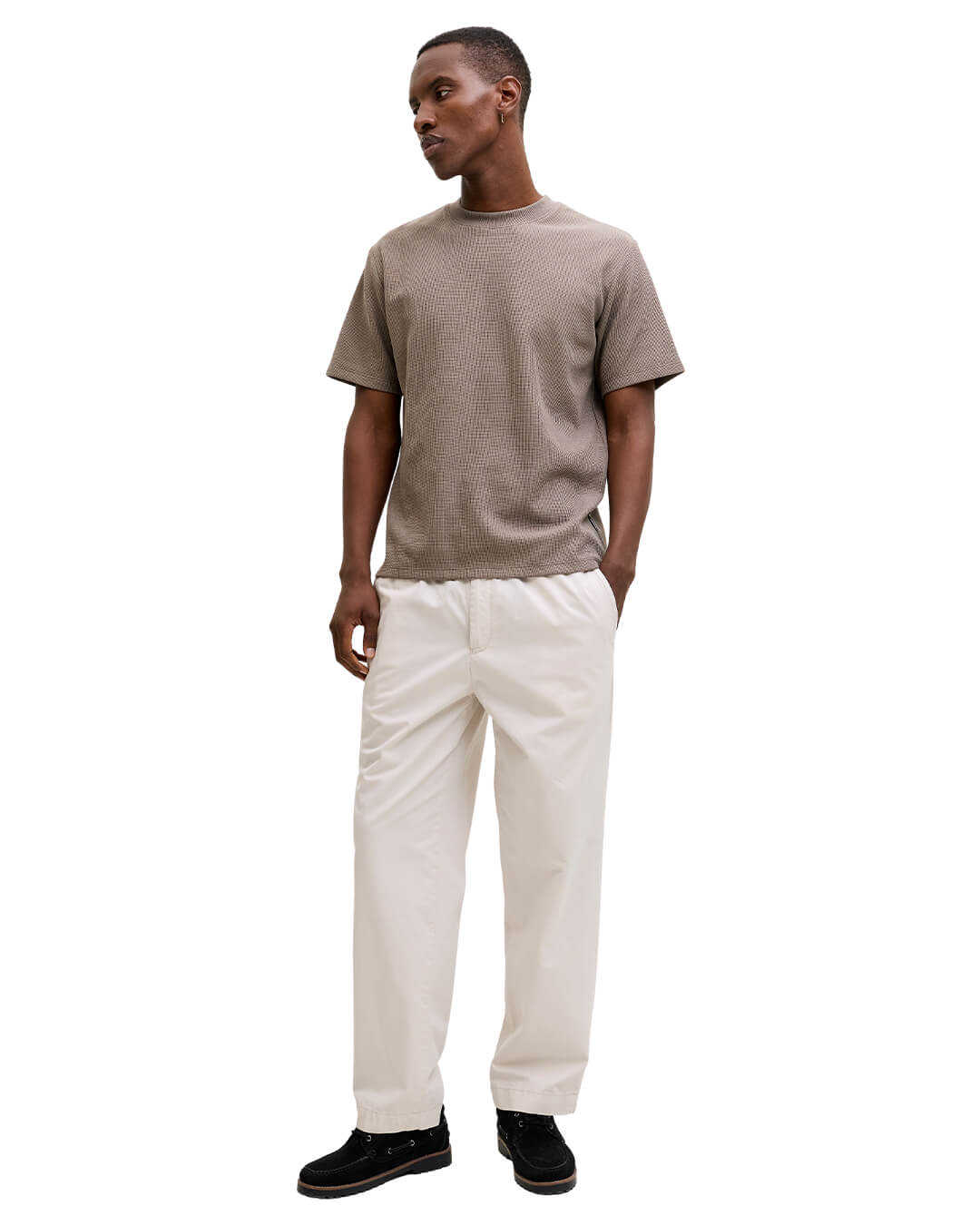 Jack & Jones Jjedover Tee Ss Crew Neck Noos Falcon