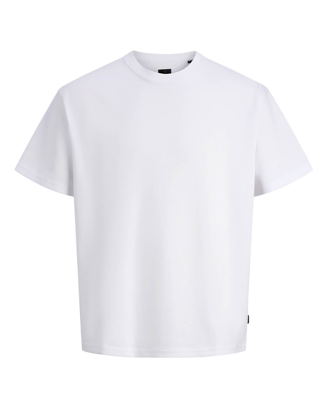 Jack & Jones Jprblaethan Ss Logo Tee Sn Bright White